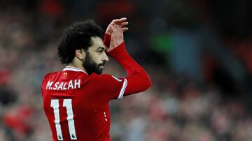 Mohamed Salah sofreu insultos racistas em jogo do Liverpool contra o West Ham. Foto: Jason Cairnduff/ Reuters