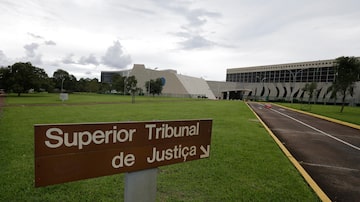 Vista aérea do prédio do Superior Tribunal de Justiça (STJ). Foto: Dida Sampaio/Estadão - 16/03/2021 