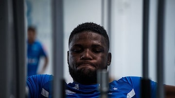 Nonoca, jogador do Cruzeiro. Foto: Bruno Haddad/Cruzeiro