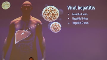 Trio de pesquisadores ganha o Prêmio Nobel de Medicina pela descoberta do vírus da hepatite C. Foto: Jonathan Nackstrand / AFP