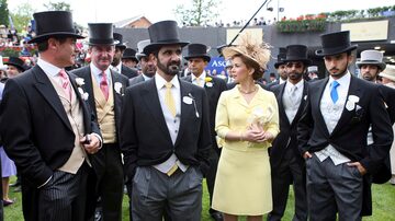 Princesa Haya fugiu de Dubai e se refugiou no Reino Unido; Justiça marcou audiência para ela e seu marido, o emir Mohamed bin Rashid Al Maktoum (3º à esq.). Foto: REUTERS