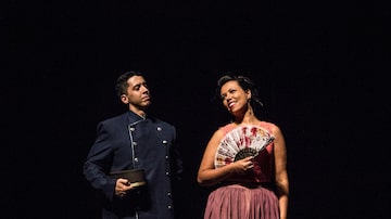 Cena da ópera 'O Espelho', montada pelo Theatro São Pedro. Foto: Julian Lepick / Theatro São Pedro