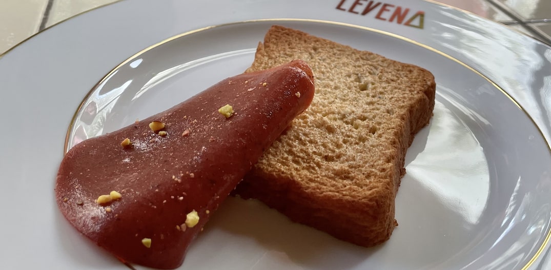 Novo pão com mortadela, do Levena, é, na verdade, uma sobremesa. Foto: Danielle Nagase/Estadão