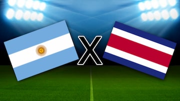 Argentina e Costa Rica se enfrentam em amistoso nos EUA nesta terça-feira. Foto: Arte/Estadão