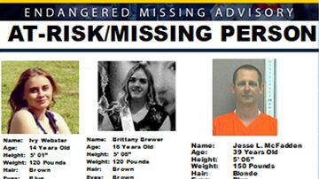 As autoridades cancelaram um aviso de pessoa desaparecida em perigo emitido para duas adolescentes. Foto: Patrulla de Carreteras de Oklahoma/ AP