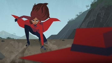 Imagens da nova versão da série animada 'Carmen Sandiego'. Foto: Netflix