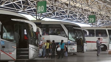 Lei sancionada por Bolsonaro tem potencial de restringir a entrada de novas empresas no transporte rodoviário de passageiros. Foto: Paulo Liebert/ Estadão