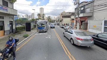 Idosas foram atropeladas na avenida General Ataliba Leonel, bairro do Tucuruvi, zona norte da capital. Foto: Reprodução/Google Street View