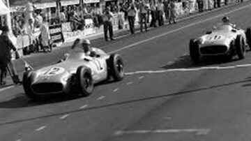 
GP da Grã-Bretanha, Aintree, 1955: Moss e Fangio separados por 2/10 de segundo (Continental Circus)
