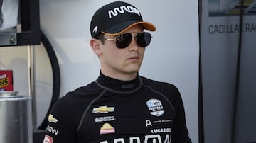 Pato O'Ward, piloto mexicano da Fórmula Indy. Foto: Paul Sancya / AFP