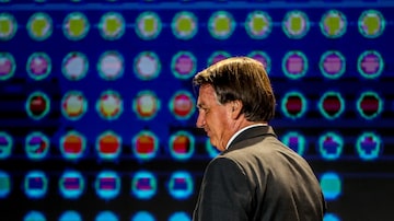 Jair Bolsonaro durante encontro com empresários organizado pela CNI, na terça-feira, 7; presidente exigiu uma intervenção nos acordos eleitorais nos Estados. Foto: Gabriela Biló/Estadão