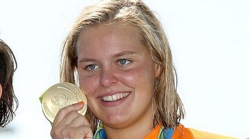 Sharon Van Rouwendaal, nadadora holandesa. Foto: Site/CBDA