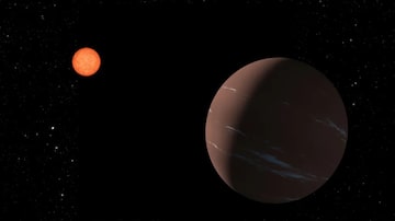 TOI-715 b, uma super-Terra na zona habitável em torno da sua estrela. Foto: NASA/JPL-Caltech