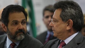 Agnelo Queiroz e seu então vice-governador do DF, Tadeu Filippelli, em 2012. Foto: Beto Barata/AE