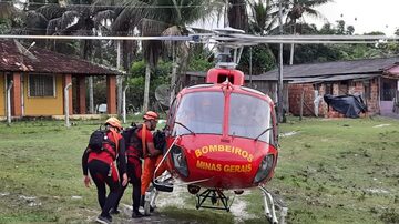 Bombeiros de Minas reforçam ações de salvamento e apoio humanitário. Foto: Corpo de Bombeiros de Minas Gerais