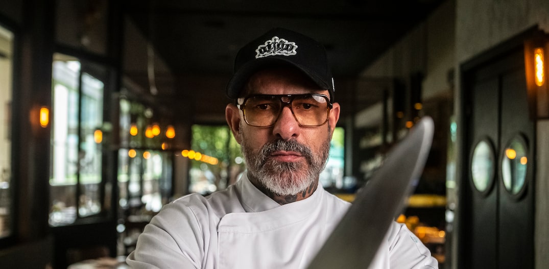 Chef Henrique Fogaça no Sal Gastronomia do Cidade Jardim. Foto: TABA BENEDICTO