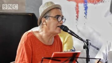 O músico Sidney Rezende, que fazia composições para Caprichoso e Garantido, no Festival de Parintins. Foto: Reprodução/BNC