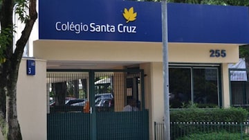 Fachada do colégio Santa Cruz. Foto: TIAGO QUEIROZ/ESTDAO