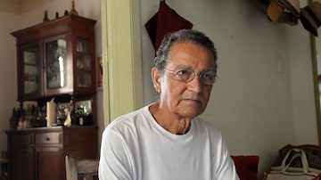 Nelson Xavier, na sua casa em Santa Teresa, no Rio, em janeiro de 2011. Foto: Fabio Motta/Estadão