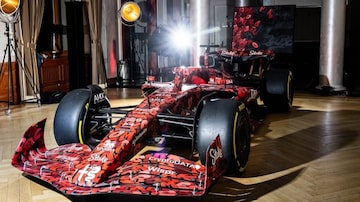 
A pintura promocional para anunciar o novo patrocinador da equipe Alfa Romeo-Sauber (Sauber)
