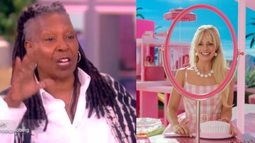 Whoopi Goldberg comenta indicações ao Oscar e diz que Margot Robbie e diretora de 'Barbie' não foram esnobadas. Foto: Reprodução/Youtube/The View e Warner BrosDivulgação