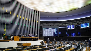 O plenário da Câmara dos Deputados em Brasília. Foto: Pablo Valadares / Agência Câmara