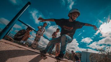 Projeto Skate Cidadãorecebe cerca de 120 jovens por semana. Foto: Will Veltroni/ Projeto Skate Cidadão