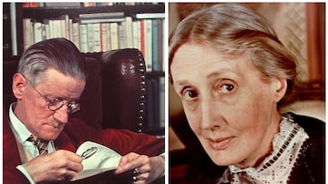 James Joyce e Virginia Woolf são lembrados no Bloomsday e Mrs Dalloway Day. Foto: BBC e National Portrait Gallery