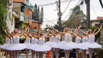 Ballet Paraisópolis. Foto: Vitória Andregueti