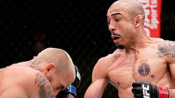 Em Las Vegas, José Aldo domina Marlon Vera e vence a primeira no peso galo do UFC. Foto: UFC