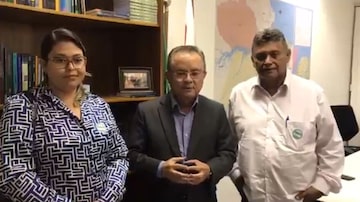O senador Zequinha Marinho (PSC-PA), ao lado do empresário Jassonio Costa Leite, apareceu em um vídeo xingando agentes do Instituto Brasileiro de Meio Ambiente (Ibama) de "servidores bandidos e malandros". Foto: DIVULGACAO SENADOR ZEQUINHA MARINHO