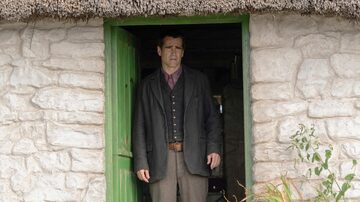 Colin Farrell em 'Os Banshees de Inisherin', papel que lhe rendeu indicação ao Oscar em 2023.