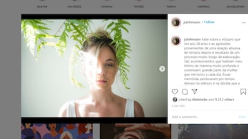 Atriz Juliana Lohmann compartilha depoimento em que relata um estupro que sofreu de um diretor. Foto: Captura de Tela/Instagram