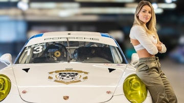 Letícia Bufoni vai pilotar na Porsche Cup Brasil de 2024. Foto: Divulgação/ Porsche Cup