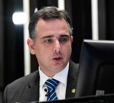 Rodrigo Pacheco (PSD-MG), presidente do Senado