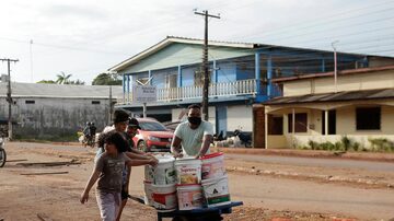 Além da falta de energia, incêndio causou até odesabastecimento de água em regiões do Amapá. Foto: Dida Sampaio/Estadão