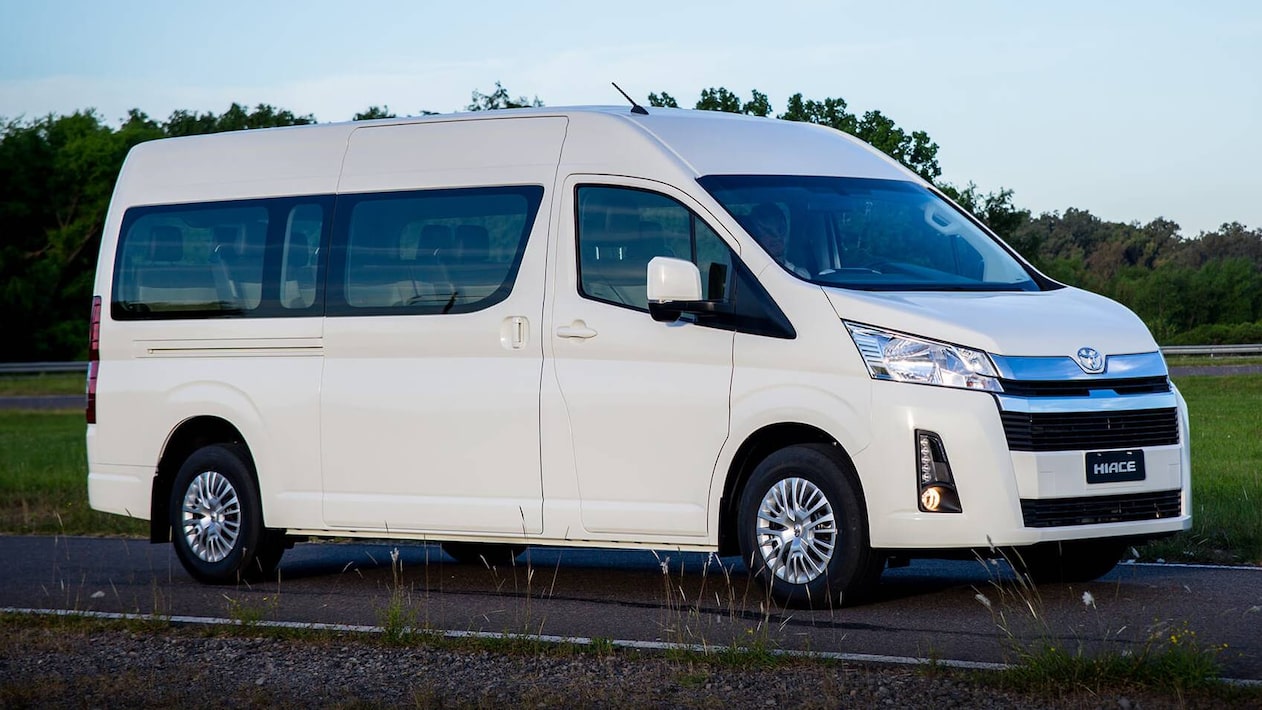 Van Toyota Hiace tem o mesmo motor e câmbio da picape Toyota Hilux. Foto: Toyota/Divulgação Van Toyota Hiace tem o mesmo motor e câmbio da picape Toyota Hilux. Foto: Toyota/Divulgação