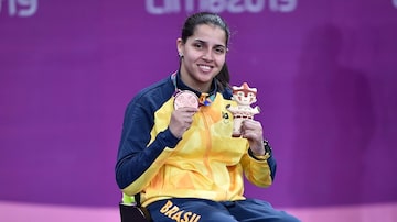 Cátia Oliveira foi bronze em Lima no tênis de mesa. Foto: Douglas Magno / EXEMPLUS / CPB