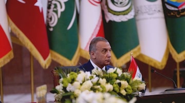 O primeiro-ministro iraquiano Mustafa al Kazimi. Foto: REUTERS
