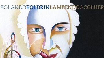 Capa do disco 'Lambendo a Colher', de Rolando Boldrin. Foto: Reprodução