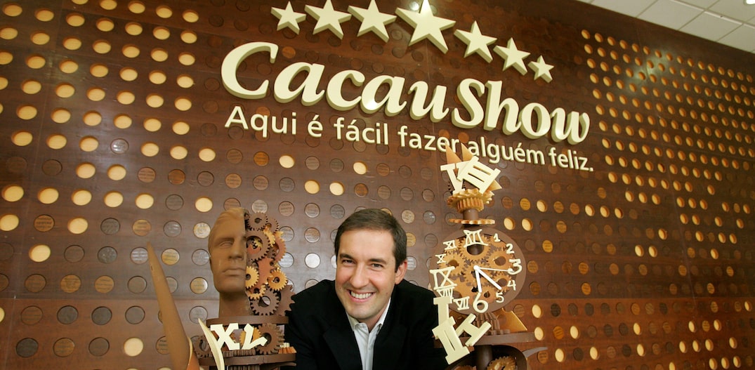 Alexandre Costa, presindente fundador da Cacau Show,fabricante de chocolates que vai 1 milhão de ovos de Páscoa. Foto: Sergio Neves