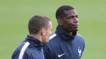 Paul Pogba, meiocampista da seleção francesa e do Manchester United. Foto: David Vincent / AP