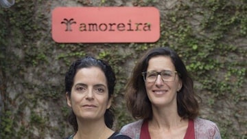 Fernanda Rezende e Cristina Rogozinski, da Amoreira. Foto: Divulgação