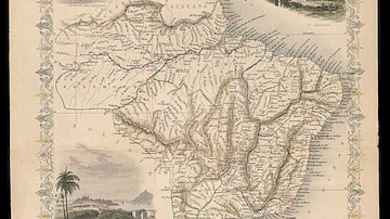 John Tallis. Foto: Mapa do cartógrafo inglês John Tallis, de 1851, com visões do Rio e Santa Catarina. Foto: Divulgação