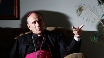 Bispo Dom JoséRonaldo, acusado de desviar dinheiro de paróquias em Formosa (GO). Foto: IGO ESTRELA/ESTADÃO