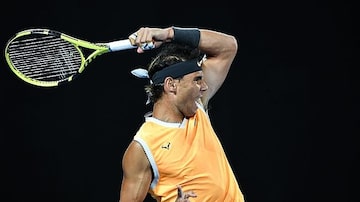 Rafael Nadal, tenista espanhol. Foto: William West/AFP