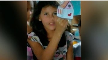 Raíssa Eloá Caparelli Dadona, de 9 anos, morava no bairro do Morro Doce, na zona norte de São Paulo. Foto: Reprodução