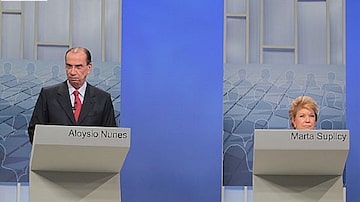 Discussão sobre governo de São Paulo domina debate de candidatos ao Senado. Foto: Estadão