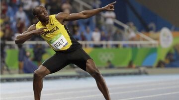 Bolt conquistou o tricampeonato nos 100m e200m,e revezamento 4x100m. Foto: AP