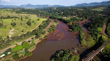 Imagens aéreas da Mina do Feijão em Brumadinho (MG). Foto: Wilton Junior/Estadão